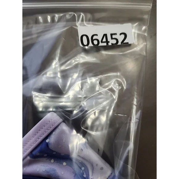 Under Armour One Piece Swimsuit Girls 16 Nebula Purple Waves NEW - Picture 6 of 6